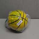 Champion Sports Rubber Intermediate Basketball, Heavy Duty Pro-Style Basketballs, Premium Basketball Equipment, Indoor Outdoor - Sports Education Supplies (Size 6, Yellow)