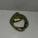 Fida Slip Leads for Dogs - 4 FT x 1/2" Heavy Duty Comfortable Strong Rope Leash for Large, Medium Dogs - No Pull Pet Training Leash with Highly Reflective, Green