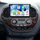 SIXWIN 2G+64G Android Car Stereo for Toyota Sequoia 2005-2007 9 Inch Touch Screen with CarPlay Android Auto Mirror Link Bluetooth FM 28UI Backup Camera GPS Navigation WiFi FM SWC MIC