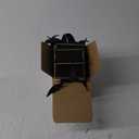 Yeaqee 50 Pcs Mini Metallic Paper Gift Bags with Handles 4x2.75x4.5'' Tiny Small Gift Bags with Thank You Tag for Wedding Favor Father's Day Graduation Birthday Welcome Return Gifts(Black, Gold)