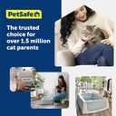 PetSafe ScoopFree Premium Crystal Cat Litter - Outperforms Clay Litter - Refill Packs - Reusable Tray Compatible - Fragrance Free - 4.3 lb Bags - 2 Pack