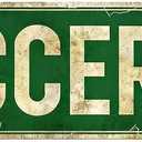 Soccer Gifts Soccer Stuff for Boys 8-12 Sports Poster Wall Decor for Boys Room Vintage Metal Tin Signs Teen Boys Birthday Christmas Wall Art for Bedroom Man Cave