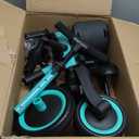 newyoo Tricycles for 1-3 Year Olds, Toddler Bike, Birthday Gift and Toy for Boys and Girls, Toddler Tricycle with Parent Push Handle, Trike with Backrest and Safety Belt, Blue, TR007