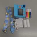 Kids Camera Instant Print, LETSHAHA Christmas Birthday Gifts for Toddler Girls Boys Age 3-12, 24MP & 1080P Selfie Digital Camera with 3 Roll No-Ink Print Paper 32GB SD Card - Blue