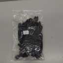 FAVE Human Hair Dreadlock Extensions 0.4cm Width New Anti-Shedding Tech Loc Extensions 6 Inch 30strands Full Handmade Dreads Extensions Real Hair Loc Extension Human Hair for Men/Women(Natural Balck)