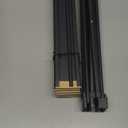 MOON LENCE Ultralight Folding Camping Table, Compact,Portable with Carry Bag, for Outdoor Cooking, Picnic, Camp, Boat, Travel (Black, Gold Side-S)