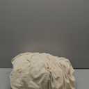 SureFit Dcor Stretch Pinstripe T-Cushion Chair Two Piece Slipcover, Form Fit, Polyester/Spandex, Machine Washable, Cream