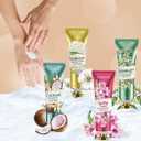 2 x FARMASi Hand Cream with Shea Butter, Deep Moisturizing Hand Lotion for Dry Hands, Fast-Absorbing Lightweight Formula, Daily Hand Care, Travel Size, 1 fl oz, Cherry Blossom & Shea Butter