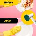 Sponge Brush Heads (6 Units) for Electric Spin Scrubber | Designed for Cleaning Smooth Surfaces