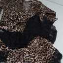 WDIRARA Women' Silk Satin Pajamas Set 4pcs Lingerie Floral Lace Cami Sleepwear with Robe,Size M