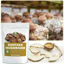 Dried Sliced Shiitake Mushrooms - 2.8oz(80.0g), All-Natural Shiitake Mushroom Slices for Cooking, Soup and Vegan Recipes, No Additives, No GMO (EXP 03/30/27)
