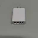 USB C Wall Fast Charger Block, 40W 4-Port Type C Charger Fast Charging Blocks PD Power Charger Adapter+QC 3.0 USB Multiport Charger Brick for iPhone 17/16/15/14/13/12 Pro Max, iPad, Galaxy S25-2Pack (White)