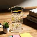 Class of 2026 Inspirational School Graduation Graduate Gifts for Women Men Student Acrylic Keepsake Desk Decor, 2026 High School College Masters Degree Phd Graduation Gift for Women Men Friends, All