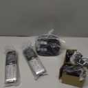 Panasonic Cordless Phone, Easy to Use with Large Display & Big Buttons, Flashing Favorites Key, Flashlight, Call Block, Volume Boost, Talking Caller ID, House Phones, 2 Cordless Handsets - KX-TGU432B (Black)