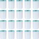 L LIKED 4"x 6" Direct Thermal Labels White Perforated Shipping Labels, 250 per Roll, Pack of 20 Rolls - Commercial Grade