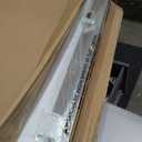 Arched Mirror, 30 x 36 Inch Gold Wall Mirror in Stainless Steel Metal Frame, Arch Top Rounded Corner 1 Inch Deep Set Design Wall Mount Hangs Vertical