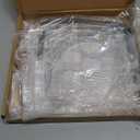 4 Tier Cupcake Stand, Round Acrylic Cupcake Tower, Multi Tiered Cake Stand, Large Clear Holder for Dessert Table Display, Weddings, Graduations, Birthday, Tea Party, Baby Shower, Donut Tree, Pastry