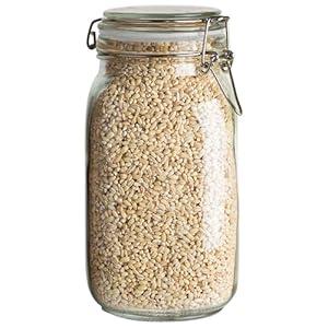 Galashield Glass Jars with Lids 50 oz Food Storage Jars with Airtight Lids Leak Proof Glass Canisters Kitchen Jars