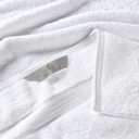 Superior Egyptian Cotton 6-Piece Towel Set, Bathroom Essentials, Towels For Bathroom, Apartment, Airbnb, Guest Bath, Face, Hand, Bath Towels, Washcloths, Absorbent, Fast Drying, White
