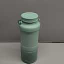 Momcozy 22oz Portable Breast Milk Cooler for Outdoor, Life Saver with 360 Total Cooling for 24 Hours, Larger Capacity Travel Breastmilk Chiller with 2pcs Baby Bottles for Breastmilk Storage, Cream