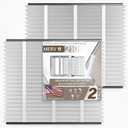 2-Pack Riverline Filter Replacement for AprilAire 210 Whole House Air Purifiers - MERV 11 - Compatible with Aprilaire Models 1210, 1620, 2210, 2216, 3210, and 4200 - Size: 20x25x4