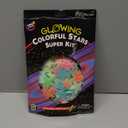 Great Explorations: Colorful Stars Super Kit, Glow In The Dark Ceiling Stars. 150 Pieces in an assortment of sizes and colors