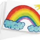Colorations Art Paper, 9" x 12" Painting & Craft Paper, Finger Paints, Watercolor, Tempera, Drawing, Art Room & Homeschool Crafts 100 sheets