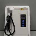 3000W Tankless Electric Water Heater, Portable Instant Hot Water Mini Heater, Rapid Heating-up Intelligent Temperature Control LCD Touch Screen Remote Control for Kitchen Washroom RV (White)