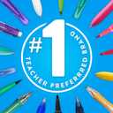 Paper Mate Flair Felt Tip Pens, Medium Point (0.7mm), Black, 36 Count - Office Supplies