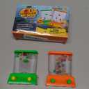 YoYa Toys Aqua Rings Handheld Water Game - Set of 2 - Water Ring Toss and Basketball Hoop Toy - Gift for Ages 3 4 5 6 7 8 9 - Nostalgic 80's 90's Retro Mini Games - Fun Car Road Trip Travel Activities