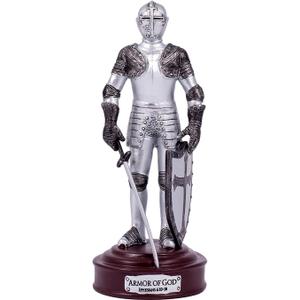 Roman Giftware Inc., Inspirational Armour of God Collection, 5" H Armor of GOD Knight Figure,Religious, Inspirational, Durable (2x2x5)