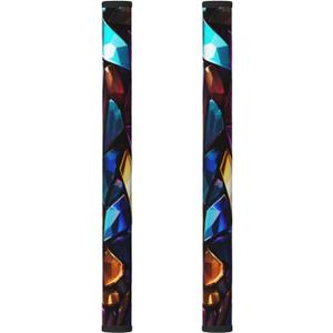 Bedbliss 3D Camo Refrigerator Door Handle Gloves (Set of 2) Kitchen Appliance Handle Glove Trim for Refrigerators, Microwaves, Stoves, Ovens and Dishwashers. (One Size)