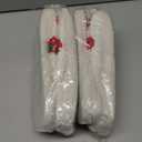 Women Men Plush Strawberry Slippers Cute Fuzzy Slippers Non-Skid Winter Warm Cozy House Indoor Outdoor Shoes,9-10 Pack of 2