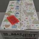 The Honest Company Comfort Dry Disposable Diapers for Sensitive Skin, Hypoallergenic, All The Alpacas + Turtle Time, Club Box Size 1 (8-14 lbs) 78 Count