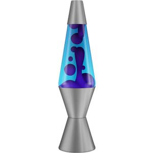 Lava Lamp - 14.5" Cosmic Wave - The Original Motion Light - Purple Wax and Blue Liquid - Item #2633 