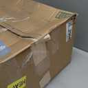 HOOBRO Small Narrow Side Table, Skinny End Table with Charging Station, Extra Slim Nightstand with Storage for Small Spaces, Thin End Table for Living Room, Rustic Brown and Black