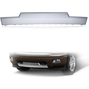 Front Bumper Skid Plate Chrome Compatible with 2014 2015 Chevy silverado 1500 2015 Cadillac Escalade Replace 22944882 GM1087249