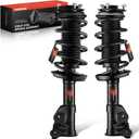 A-Premium Front Pair (2) Complete Strut & Coil Spring Assembly Compatible with Honda CR-V CRV 2007-2014 L4 2.4L, Driver and Passenger Side