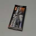 GOUNOD Silicone Patellar Tendon Support Strap 2 Pack, Knee Strap for Knee Pain Relief, Patella Band for Basketball, Jumpers Knee, Tendonitis, Running, Hiking, Soccer, Osgood Schlatter Black-Grey