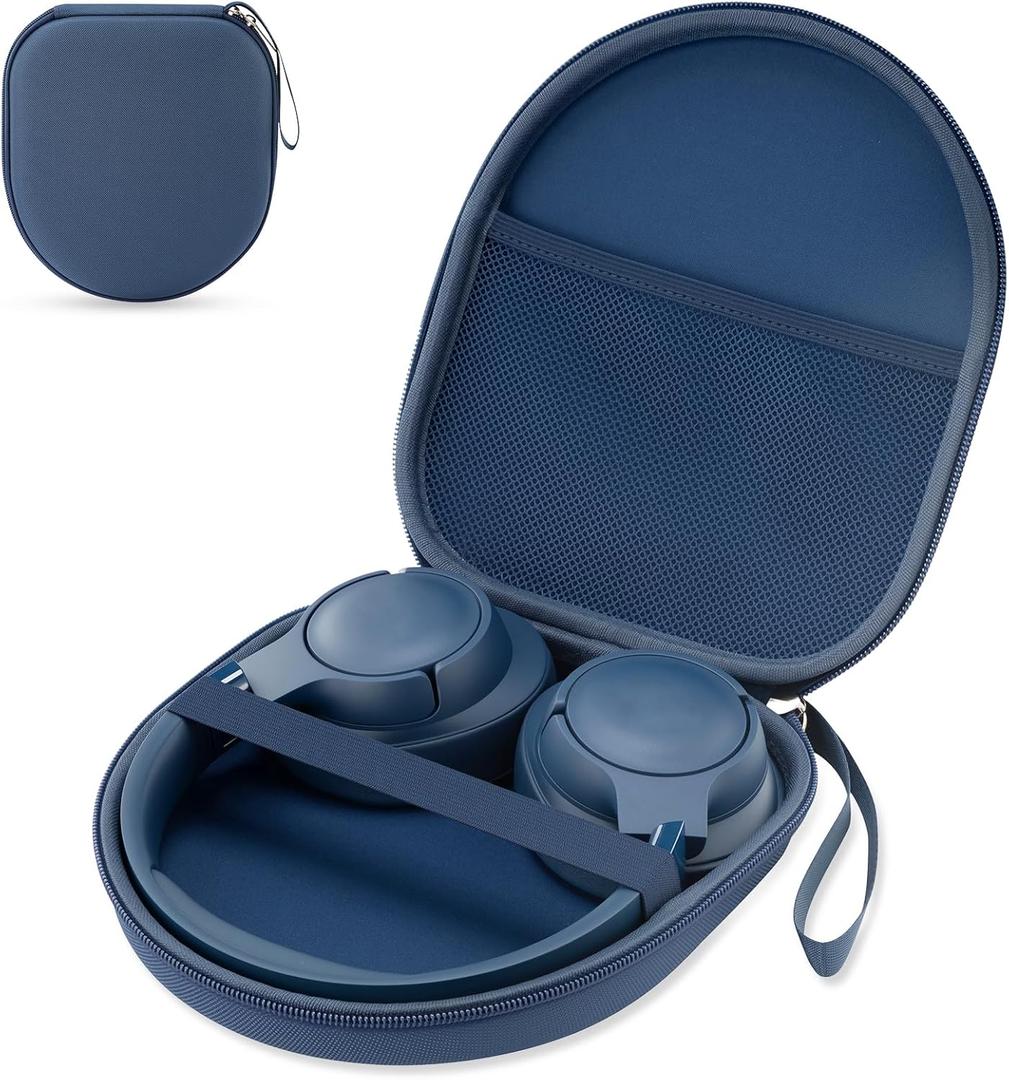 Case Compatible with JBL Tune 510BT 520BT 720BT 770NC 660NC 670NC, and Sony WH-CH720N WH-CH520 WH-CH510 Noise Canceling Wireless Headphones, Portable Travel Cases (Blue)