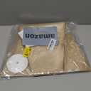 Jutieuo 50 Pcs Flower Bags for Bouquet, Flower Wrapping Kraft Paper Floral Sleeve Bouquet Bags with Ribbons for Florist Supplies Wedding Birthday Mother's Day, 14x22 Inches