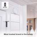 First Alert SM210, 10-Year Sealed Battery Smoke Alarm with Slim Profile Design, 1-Pack, EXP: 10 Years After Installation