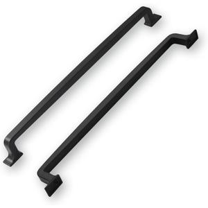 Khtumeware 6 Pack Matte Black Cabinet Handles: 10 Inch Pulls for Cabinets and Drawers