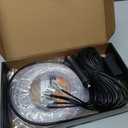 Interior Car LED Strip Lights APP Control, 5 in 1 RGB 16 Million Colors Ambient Lighting Kit with 236 inches Fiber Optic, Music Mode Inside Car Lighting Decorations