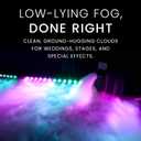 CHAUVET DJ – Nimbus Professional Dry Ice Fog Machine | Thick Low Lying Floor Hugging Clouds | Dual Heating Elements For Faster Heat Up | Adjustable Output Handle | Safety Auto Shut Off Sensors
