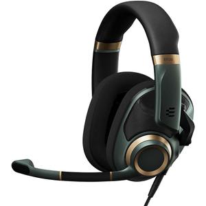 EPOS H6Pro - Open Acoustic Gaming Headset with Mic - Lightweight Headband - Comfortable & Durable Design - Xbox Headset - PS4 Headset - PS5 Headset - PC/Windows Headset - Gaming Accessories (Green) (One-size)