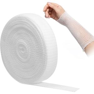 Tubular Stretch Gauze Bandage Size 4 Elastic Cotton Wrap Netting Support Retainer for Arms Lower Legs 1.2in5.5yd