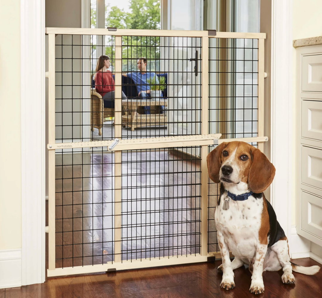 Extra  Tall and wide, wire meash petgate, 29.5x48"