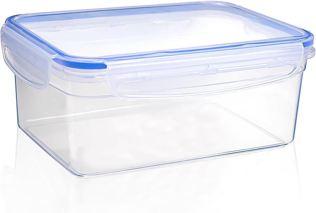 DURABLE FOOD STORAGE, WITH SIDE LAUNDRY LIDS, 2 PACK, BIG AND SMALL