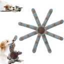 Frank The Dogtopus Dog Toy, Interactive Puzzle for Dogs, Treat Dispensing Brain Toy with Barriers, Spikes & Twisty Traps, Small, Medium & Large Dogs, Durable Chew Challenge